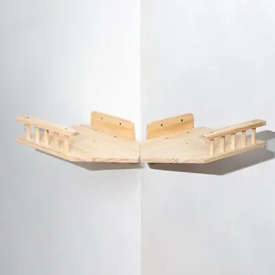 Cat Wall Furniture Bundle with Star Shelves & Bridge - 6