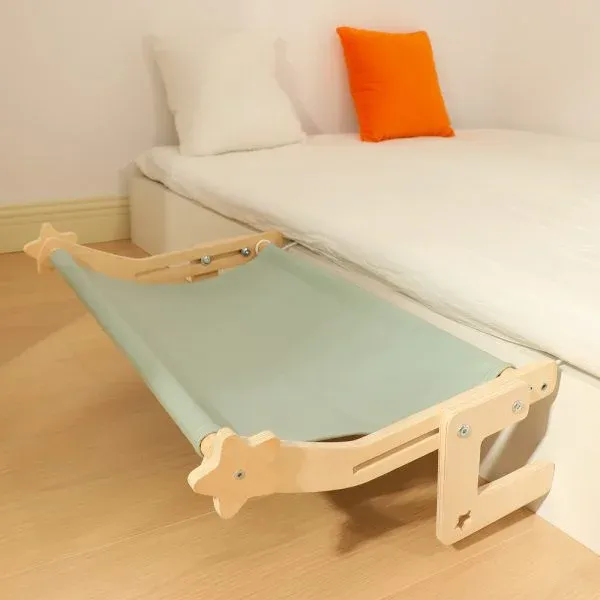 Adjustable Hanging Cat Hammock Bed for Sofa, Bed, and Window - Image 9