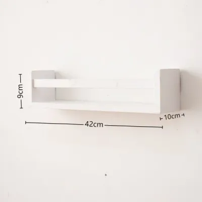 Wall-mounted Multi-Functional Wooden Book Display Rack - 3