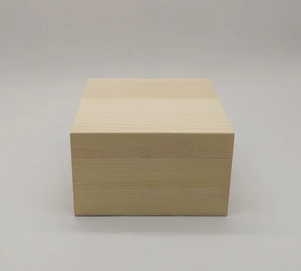Custom Wooden Gift Box with Lift-Off Lid - Image 3