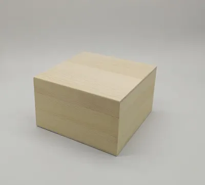 Custom Wooden Gift Box with Lift-Off Lid - 5