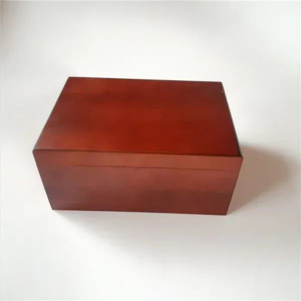 Natural Bamboo Storage Box – Minimalist Rectangular Organizer with Lid - Image 2
