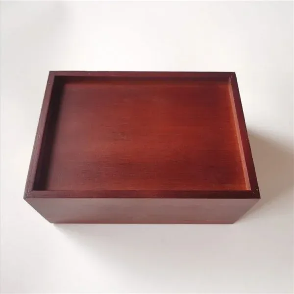 Natural Bamboo Storage Box – Minimalist Rectangular Organizer with Lid - Image 6
