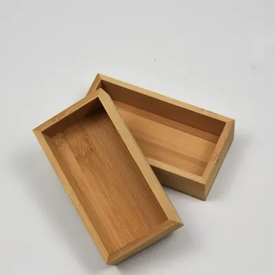 Premium Bamboo Storage Boxes - 10