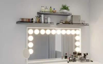 3-Piece Wall-Mounted Floating Shelf Set - 9