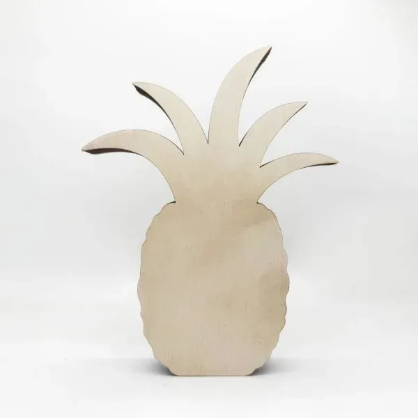 Wooden Pineapple Coin Bank – Tropical Fruit-Shaped Money Box with Transparent Panel - Image 6