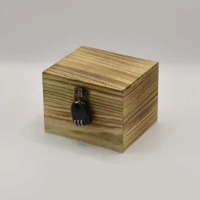 Custom Combination Lock Storage Boxes – Custom Wooden Memory Boxes with Heartfelt Lock Themes - 2