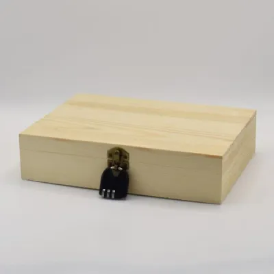 Custom Combination Lock Storage Boxes – Custom Wooden Memory Boxes with Heartfelt Lock Themes - 3