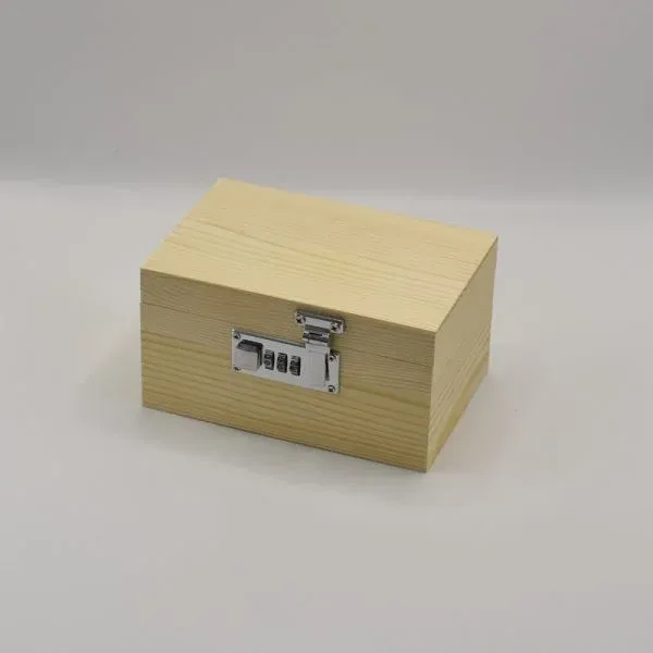 Custom Combination Lock Storage Boxes – Custom Wooden Memory Boxes with Heartfelt Lock Themes - Image 4