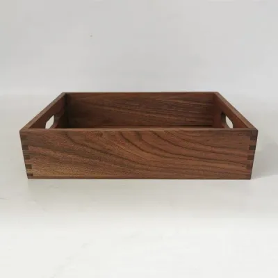 Walnut Storage Crates - 6