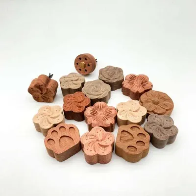 Wooden Essential Oil Diffusers – Square, Round, Flower & Cylinder Shapes in Multiple Woods - 2