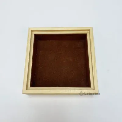 Custom Wooden Gift Boxes with Paper-Covered Lids and Dividers - 5