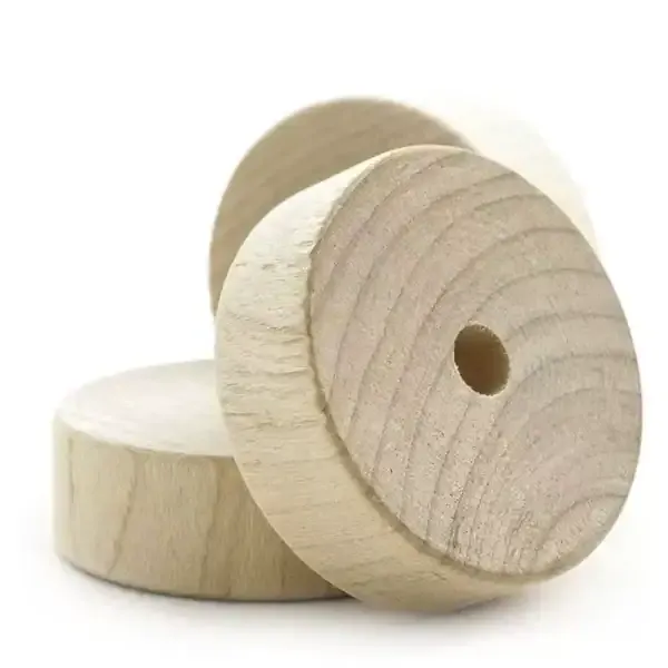 DIY Wooden Rounds, Cylinders, and Hole-Punched Sticks for Crafting - Image 4