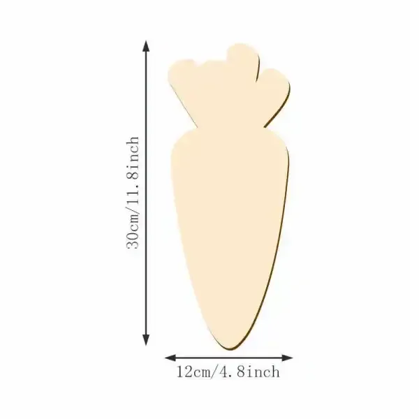 Wooden Easter Egg Painting Kit with Bunny Cutouts – DIY Craft Set for Kids - Image 8