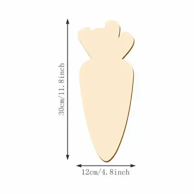 Wooden Easter Egg Painting Kit with Bunny Cutouts – DIY Craft Set for Kids - 8