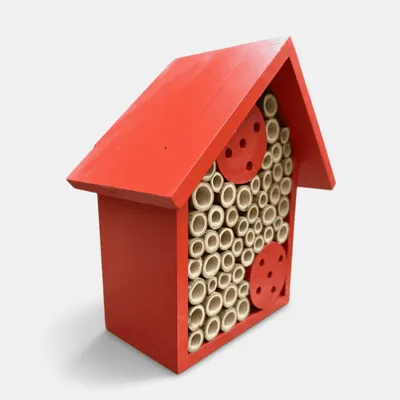 Creative Wooden Insect Hotel Outdoor Garden Bee and Butterfly House - 2