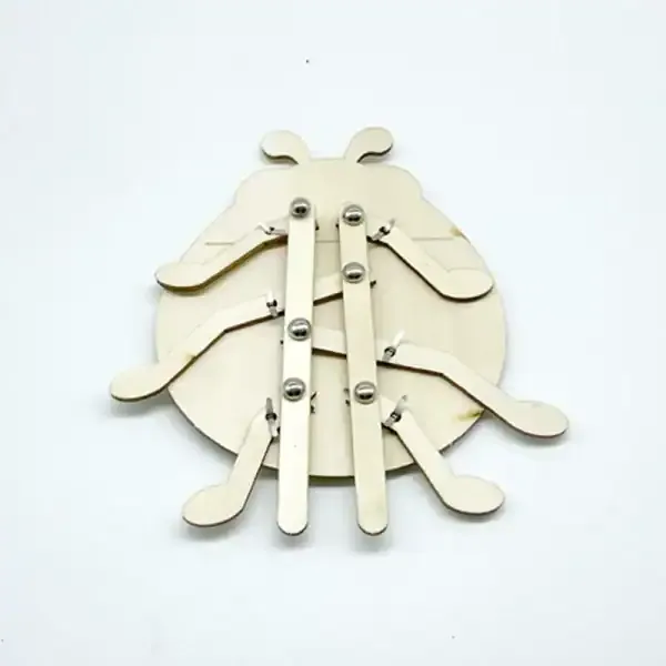 Wooden DIY Ladybug Craft Kit for Kids – 16x18cm Handcraft Painting Project - Image 2