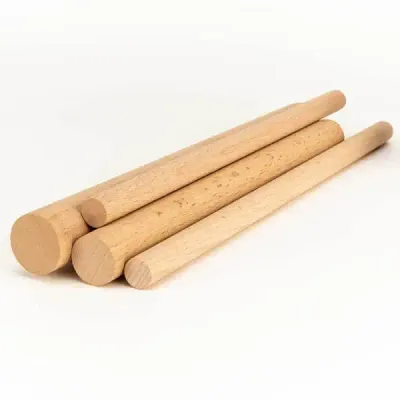 Wooden Dowels Beech Wood Sticks for DIY Craft and Architectural Model Making - 2