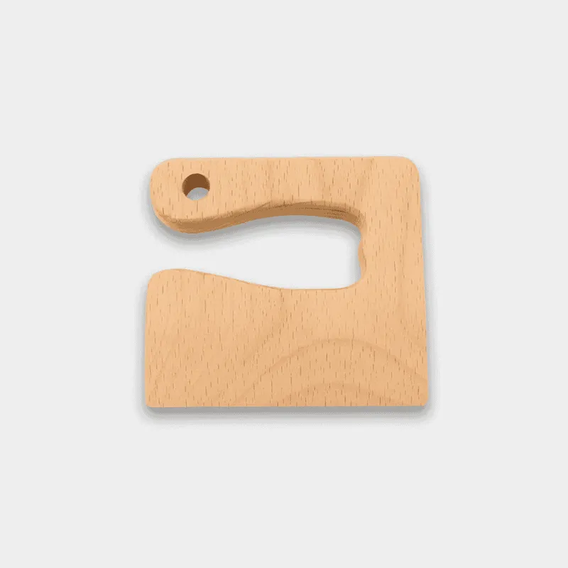 Wooden Kids Knives | Safe Kids Kitchen Tool for Fruit & Vegetable Slicing - Image 5