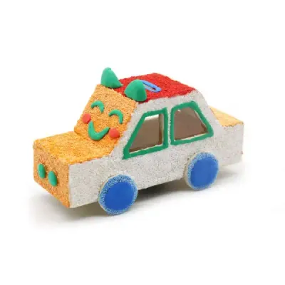 Wooden Car Money Bank DIY Craft Model for Kids - 2