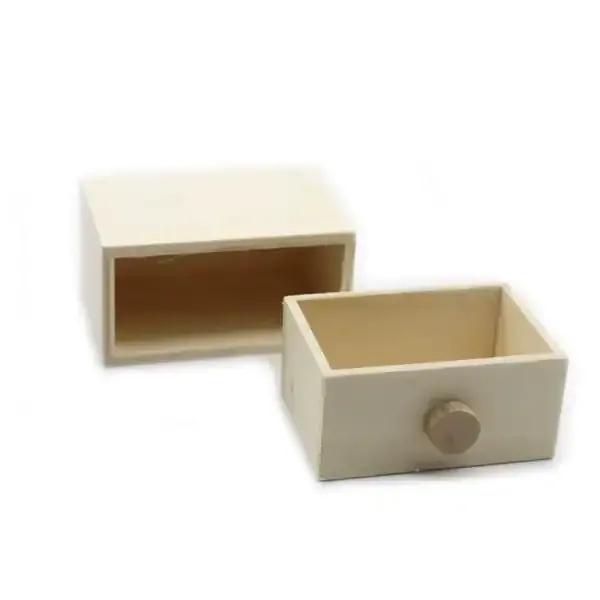Wooden Drawer Box Unfinished for Kids DIY Painting and Craft - Image 5