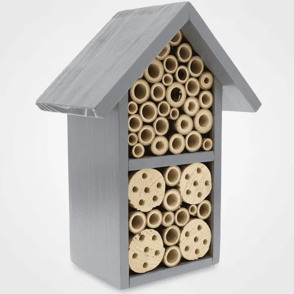 Wooden Insect Hotel Bee Nest House for Beneficial Garden Insects - Image 2