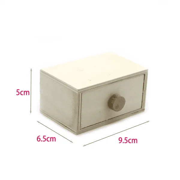 Wooden Drawer Box Unfinished for Kids DIY Painting and Craft - Image 3