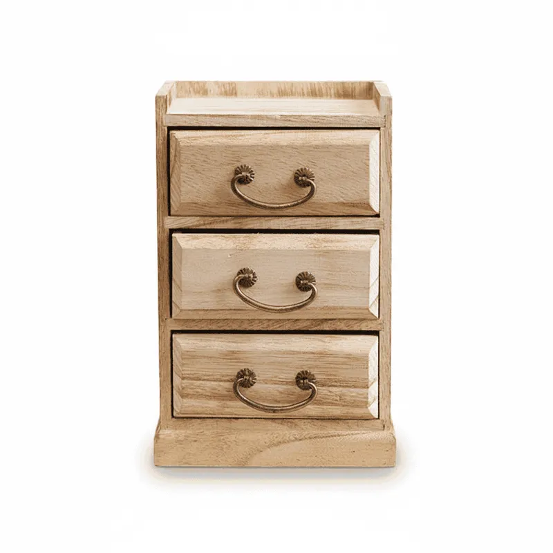Custom Solid Pine Wood Desktop Bookshelf for Kids Tabletop Storage and Small Floor Bookcase - Image 5