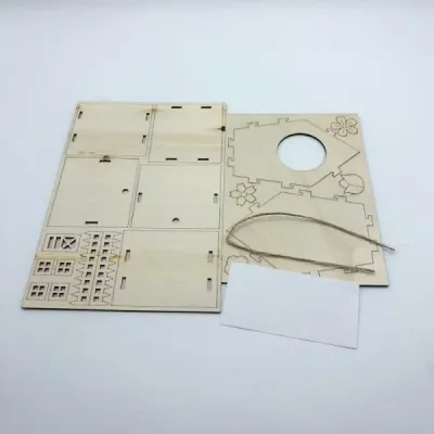 DIY Wooden Birdhouse Kit for Kids Painting and Assembly - 10