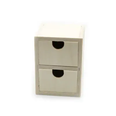 Wooden Drawer Box Unfinished for Kids DIY Painting and Craft - 4