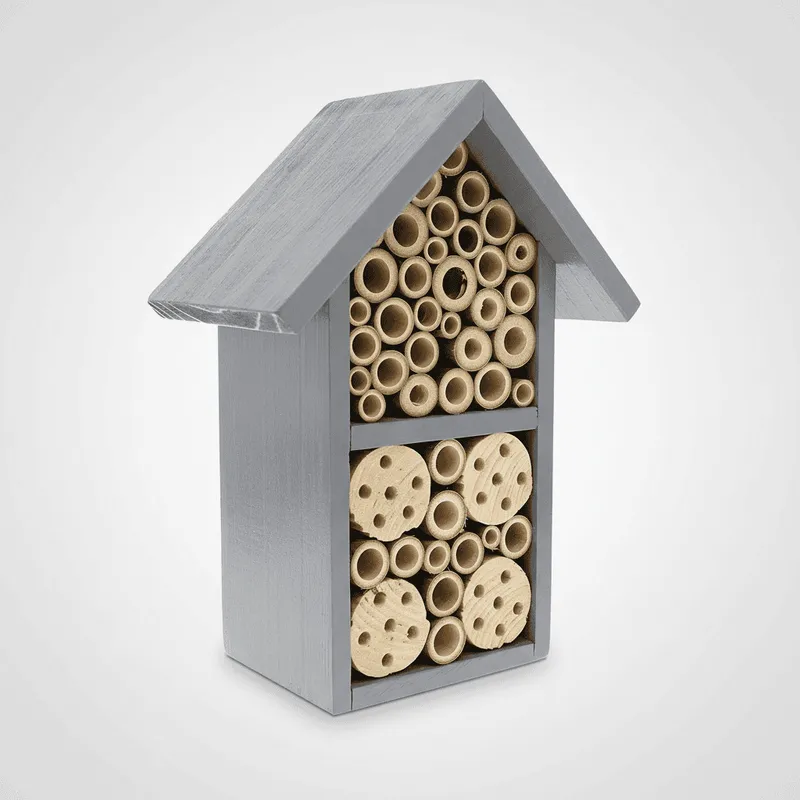 Wholesale Wooden Outdoor Garden Insect Hotel & Solid Wood Bug House - Image 6