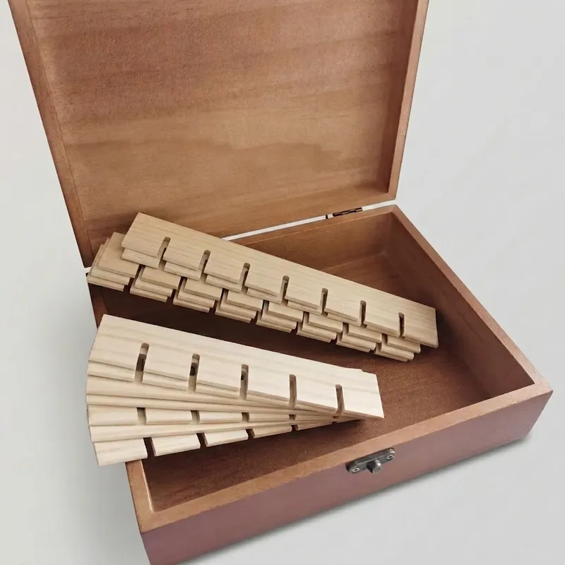 Wholesale 48 Grid Wooden Essential Oil Storage Box - Image 3