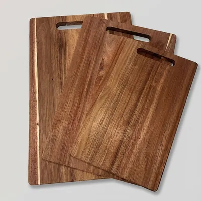Wholesale Acacia Wood Cutting Board with Handle - 1