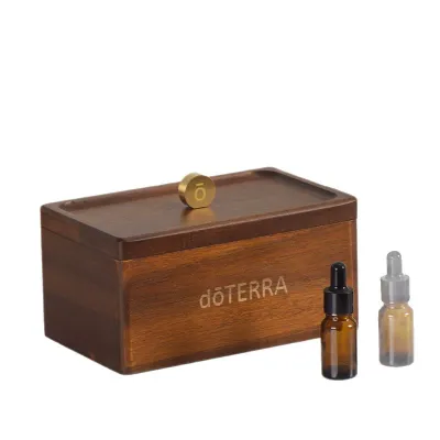 Custom Acacia Wood Essential Oil Storage Box - 5