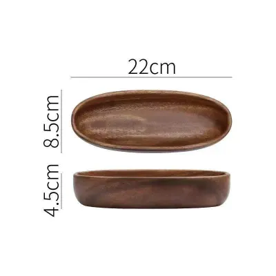 Wholesale Boat Shaped Wooden Valet Tray | Custom Manufacturing - 3