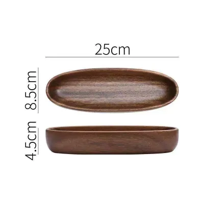 Wholesale Boat Shaped Wooden Valet Tray | Custom Manufacturing - 4
