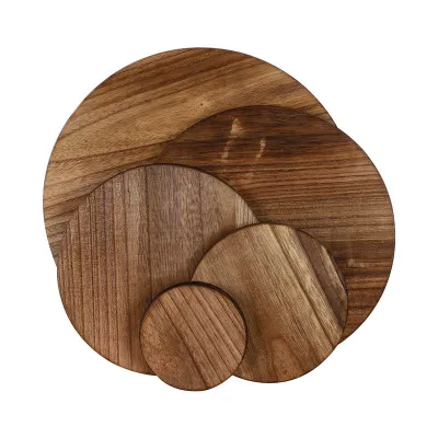 Wholesale Charred Pine Wood Discs - 3