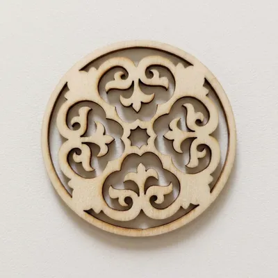Wholesale Hollow Round Wooden Window Grille Slices | Custom Manufacturing - 3