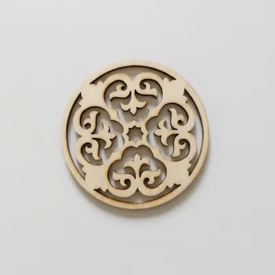 Wholesale Hollow Round Wooden Window Grille Slices | Custom Manufacturing - 4