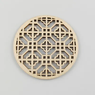 Wholesale Hollow Round Wooden Window Grille Slices | Custom Manufacturing - 9