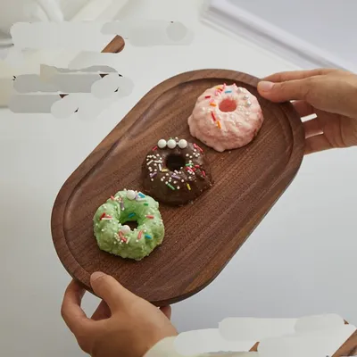 Wholesale Oval Wooden Serving Tray | Custom Manufacturing - 3