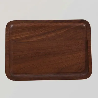Wholesale Rectangular Walnut Serving Tray - 2