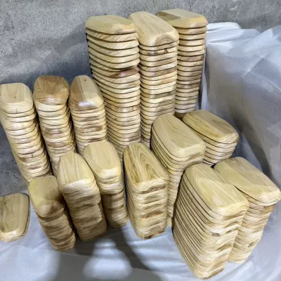 Wholesale Shallow Solid Wood Serving Tray | Custom Manufacturing - 3