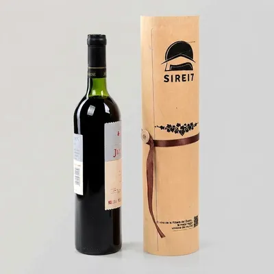 OEM Single Bottle Wooden Wine Box - Multiple Styles - 14
