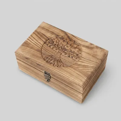 Custom Tree of Life Wooden Keepsake Box | OEM Manufacturer