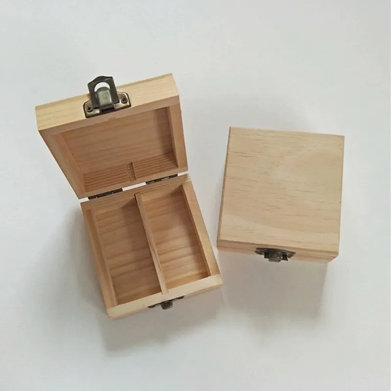 Wholesale Two Slot Wooden Essential Oil Box - Image 1