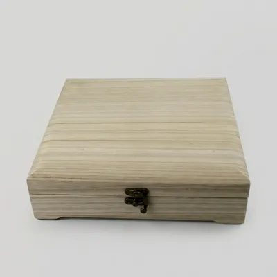 Wholesale Unfinished Paulownia Storage Box | OEM Manufacturer
