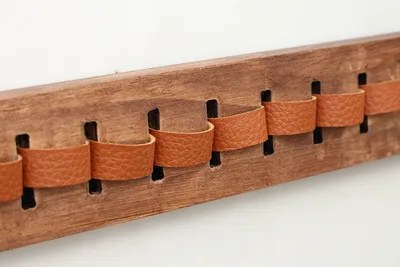 Custom Wall-Mounted Wooden Sunglasses Organizer - 3