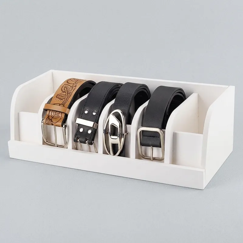 Custom Wooden Belt Organizer Box - Image 3