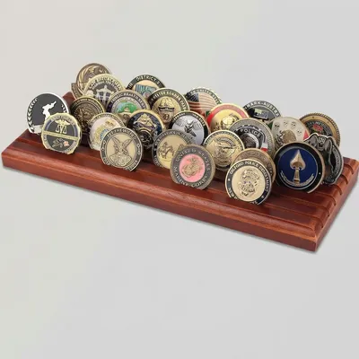 Wholesale Wooden Challenge Coin Display Stand - 2